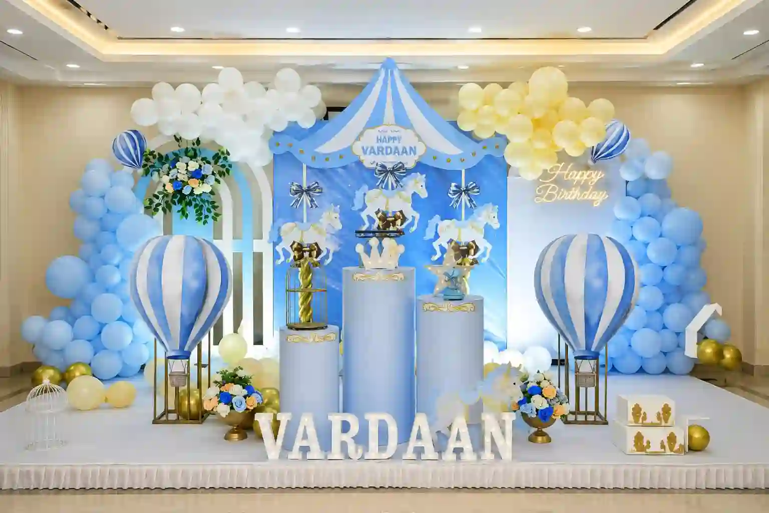 Blue Carnival Celebration